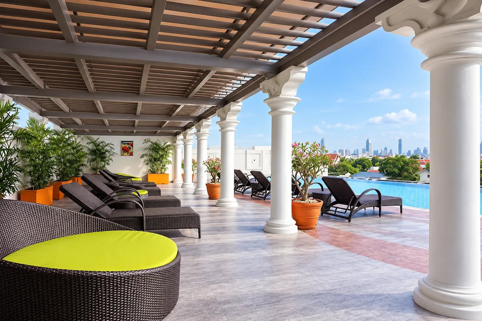 Rooftop Swimming Pool