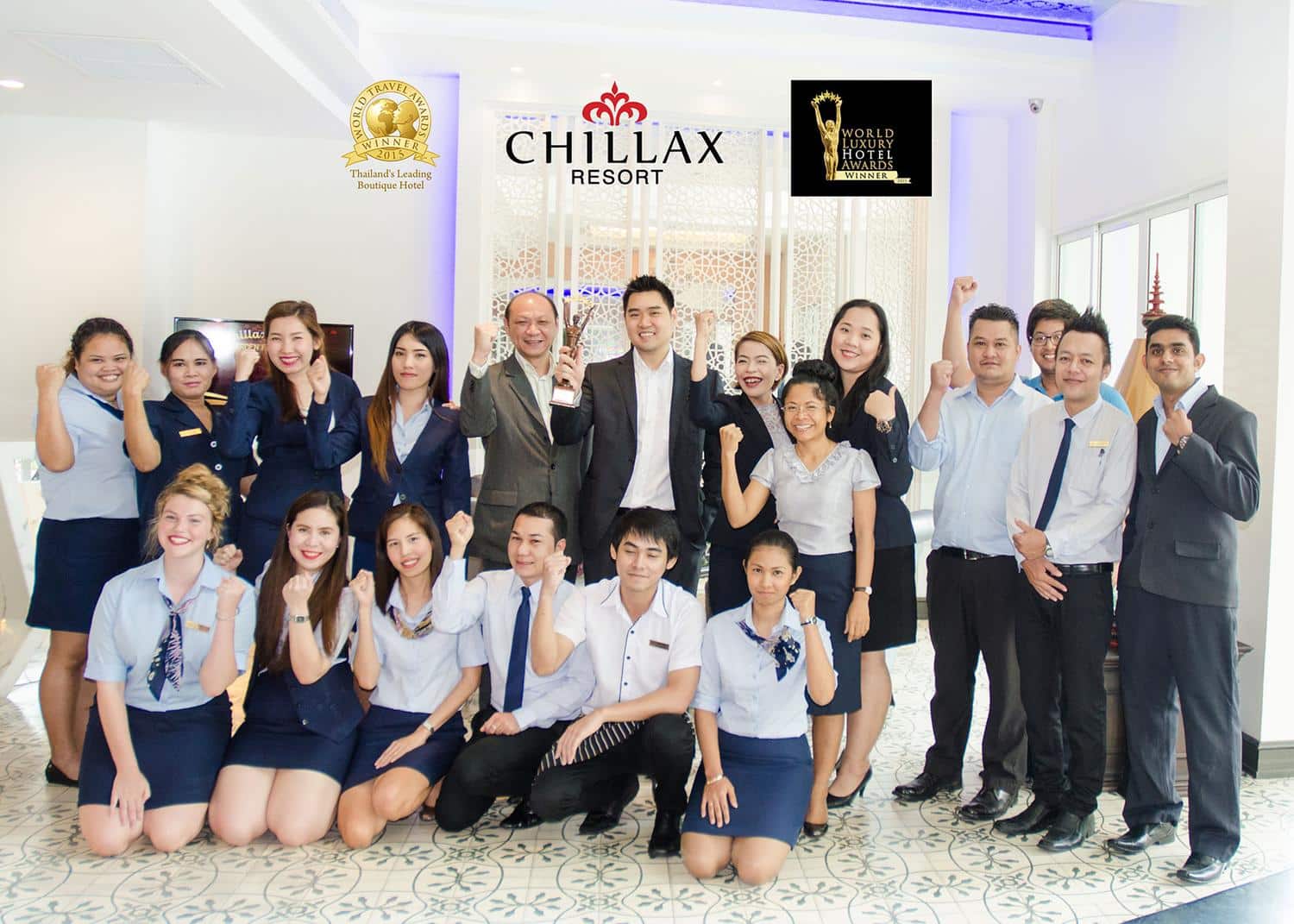 World class Hotel awards winner 2015