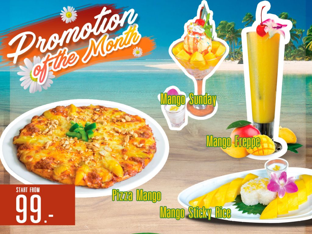 Promotion of April Mango Delight